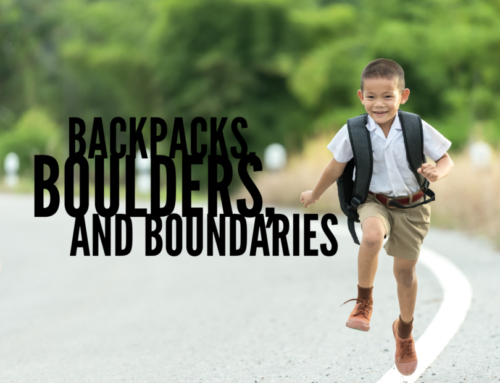 Backpacks, boulders, and boundaries