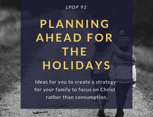 Planning Ahead for the Holidays